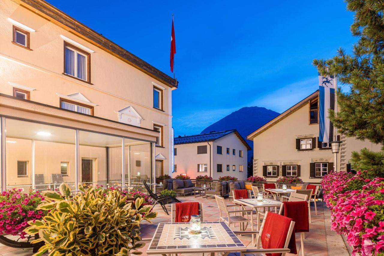 Hotel Engadinerhof Pontresina Exterior foto
