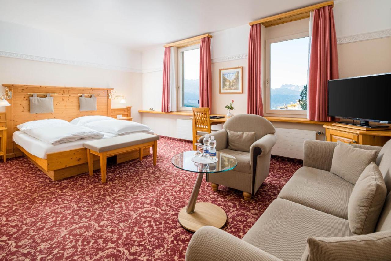 Hotel Engadinerhof Pontresina Exterior foto