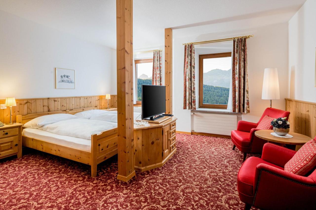 Hotel Engadinerhof Pontresina Exterior foto